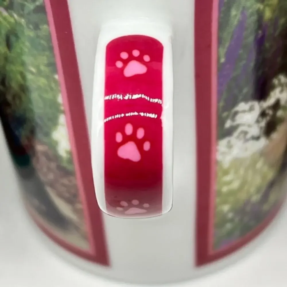 Porcelain Yorkie dog 3 mugs Collector set